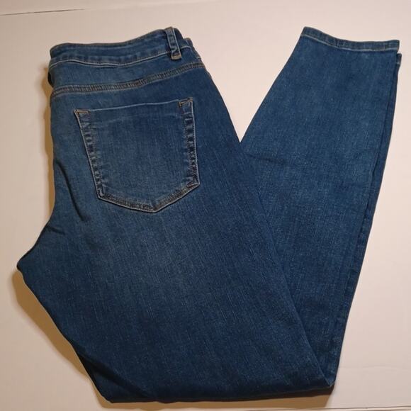 ASOS Dark Wash Mid Rise Skinny Denim Jeans. Size UK W30/L32 (US14) - Picture 9 of 10